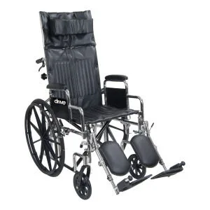 Chrome Sport Full-Reclining Wheelchair