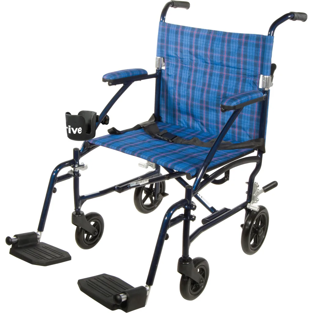 Fly-Lite Aluminum Transport Chair - Image 2