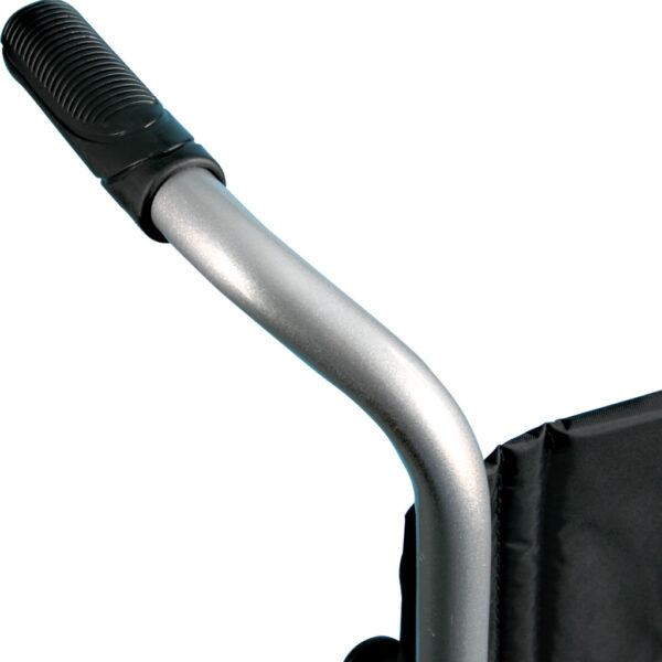 Deluxe Fly-Weight Aluminum Transport Chair with Removable Casters - Image 7