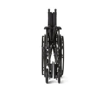 K4 Lightweight Wheelchair with Full-Length Arms and Swing-Away Footrests, 18" Width - Image 2