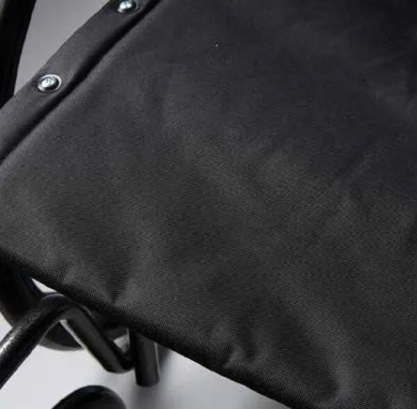 K4 Basic Lightweight Wheelchair with Removable Swing-Back Desk-Length Arms and Swing-Away Footrests, 18" Width - Image 3