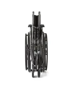 K2 Basic Wheelchair with 18"W Seat, Removable Desk-Length Arms and Elevated Leg Rests - Image 4