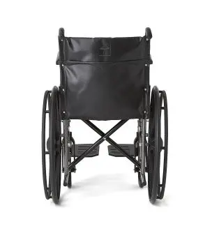 K2 Basic Wheelchair with 18"W Seat, Full-Length Permanent Arms and Swing-Away Leg Rests - Image 5