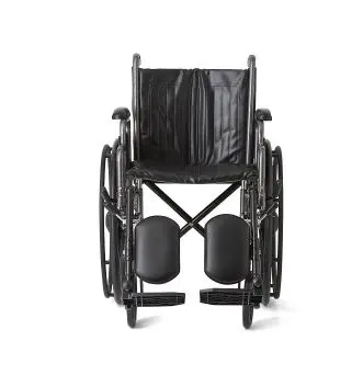K2 Basic Wheelchair with 18"W Seat, Removable Desk-Length Arms and Elevated Leg Rests - Image 7