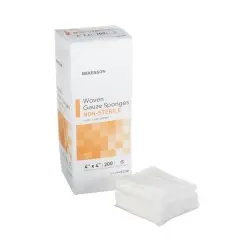 SPONGE, GAUZE 16PLY N/S 4"X4" (200/PK 10PK/CS)