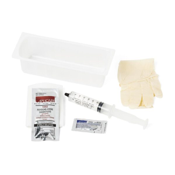 TRAY, FOLEY INSERTION, W/30ML SYRINGE, PVP