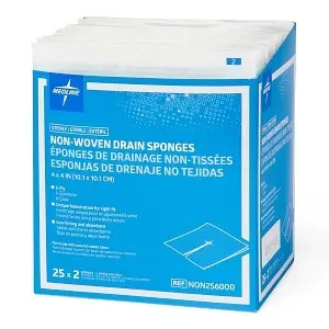 GAUZE, SPONGE, DRAIN, 4"X4", 6PLY, STRL, 2'S - Image 2